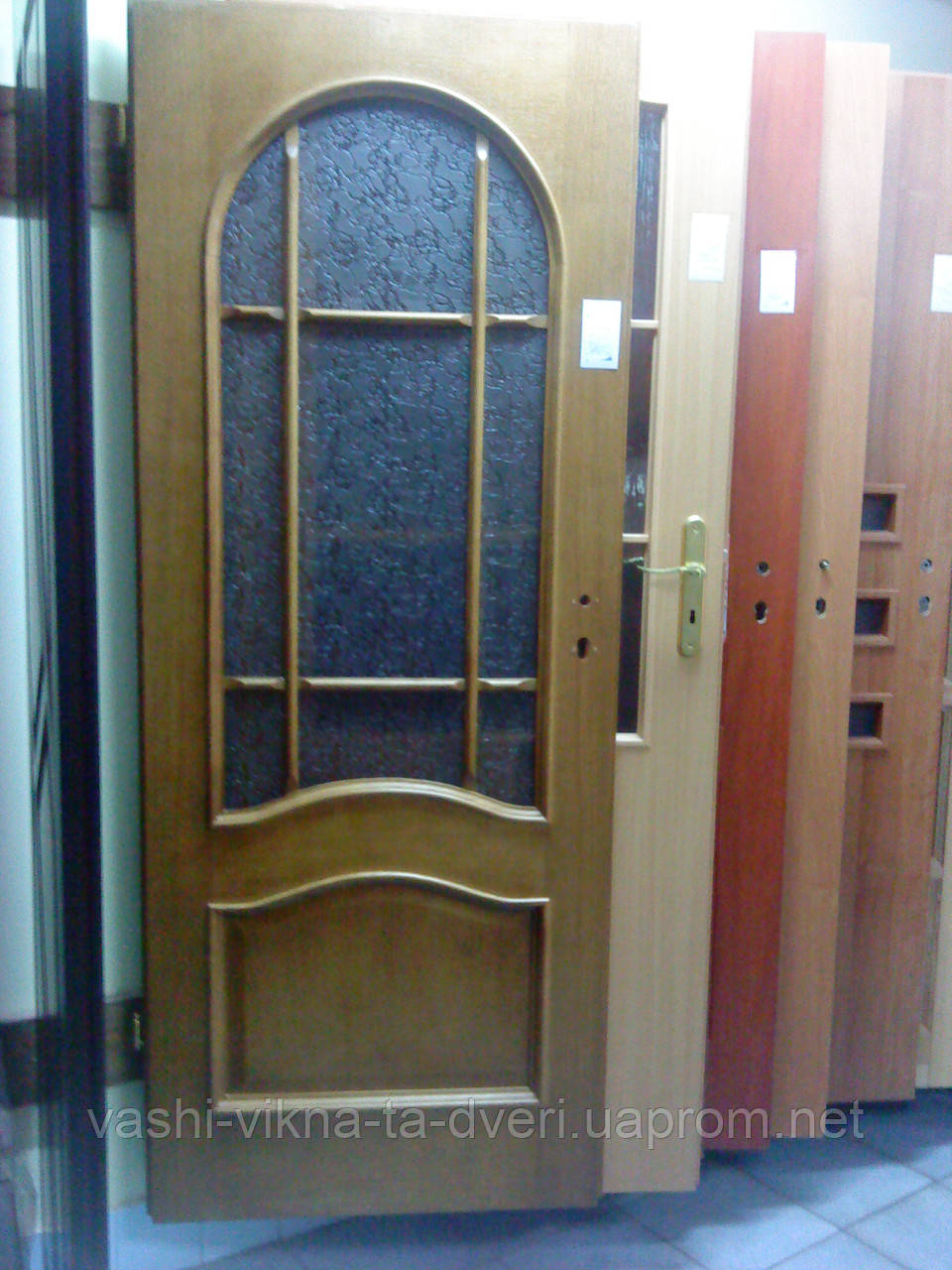 Двері шпоновані дубом Класика та Дуга - фото 4 - id-p34663332