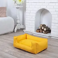 Лежанка для собаки Класик жовта S - 60 x 45, фото 3