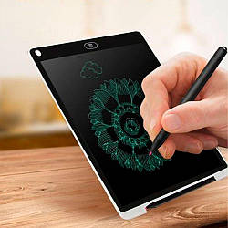 LCD планшет для малювання 8,5" + стілус в комплекті, Dex Білий / Кольоровий графічний планшет