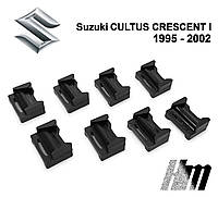 Ремкомплект ограничителя дверей Suzuki CULTUS CRESCENT (I) 1995-2002, фиксаторы, вкладыши, втулки, сухари