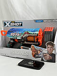 Дитячий швидкострільний бластер X-Shot Skins Griefer Shark Thrasher, дитяча зброя, фото 3