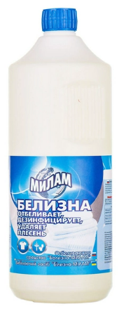 Відбілювач "Милам" 1л (білизна)(8)