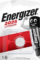 Батарейка ENERGIZER CR2025 Lithium уп. 5шт. відривний (ціна за упак.)