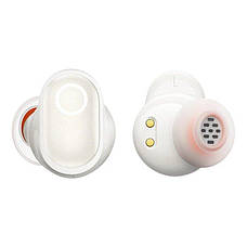 Навушники вакуумні безпровідні з мікрофоном Baseus Bowie WM05 Bluetooth в кейсі Білий (NGTW200002), фото 3