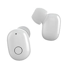 Навушники вакуумні безпровідні з мікрофоном ERGO BS-510 Bluetooth в кейсі Білий (6607197), фото 5