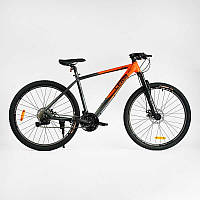 Велосипед спортивный Corso Leroi 27,5" рама алюминиевая 19", оборудование L-TWOO 27 скоростей, LR-27899