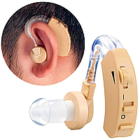 Слуховой аппарат заушной ART-8704 / Внутриушной слуховой аппарат / Усилитель слуха