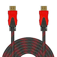 Кабель HDMI-HDMI 1.5 метра, hdmi кабель для телевизора и приставки, компьютера | hdmi подовжувач (NT)