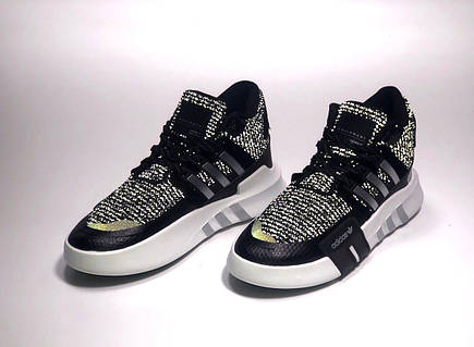 Adidas eqt bask adv black and white sale