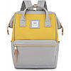 Жіночий рюкзак Himawari 9001 grey/yellow, фото 3