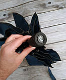 Якісна чоловіча парасолька автоматична синього кольору, фото 3