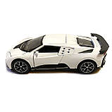 Ігрова машинка Бугатті "Автопром" Bugatti (1:32) білв інерц., світ, звук, відкр. двері, 15*7*5 см (TK - 7100), фото 2