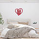 Панно Heart Курильський бобтейл 20x20 см - Картини та лофт декор з дерева на стіну., фото 9