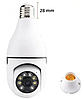 Камера-лампочка WiFi CAMERA L1 E27, IP 360/90, відеоспостереження, фото 6