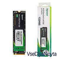 Жесткий диск M.2 2280 SSD 512Gb Apacer Series, AP512GAS2280P4X-1, NVMe, PCI Express 3.0 x4, 3D NAND TLC,