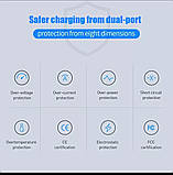 Блок зарядки 5A/30W Quick Charge (швидка зарядка) USB, Type-C, фото 3