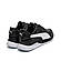 Кросівки чоловічі шкіряні чорні з білим весна/осінь Pm RS Black 42, фото 2