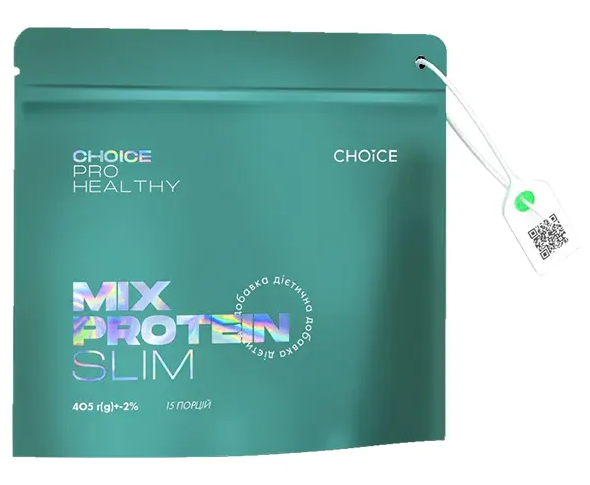 Коктейль Mix protein slim – комплекс природних форм вітамінів та мінералів. (15 порцій на 15 днів)