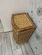 Ящик дутий для білизни плетений з лози, фото 3