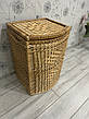 Ящик дутий для білизни плетений з лози, фото 7