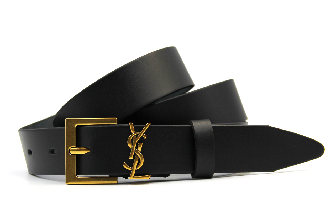 Ремінь жіночий YVES SAINT LAURENT шкіряний, фото 1