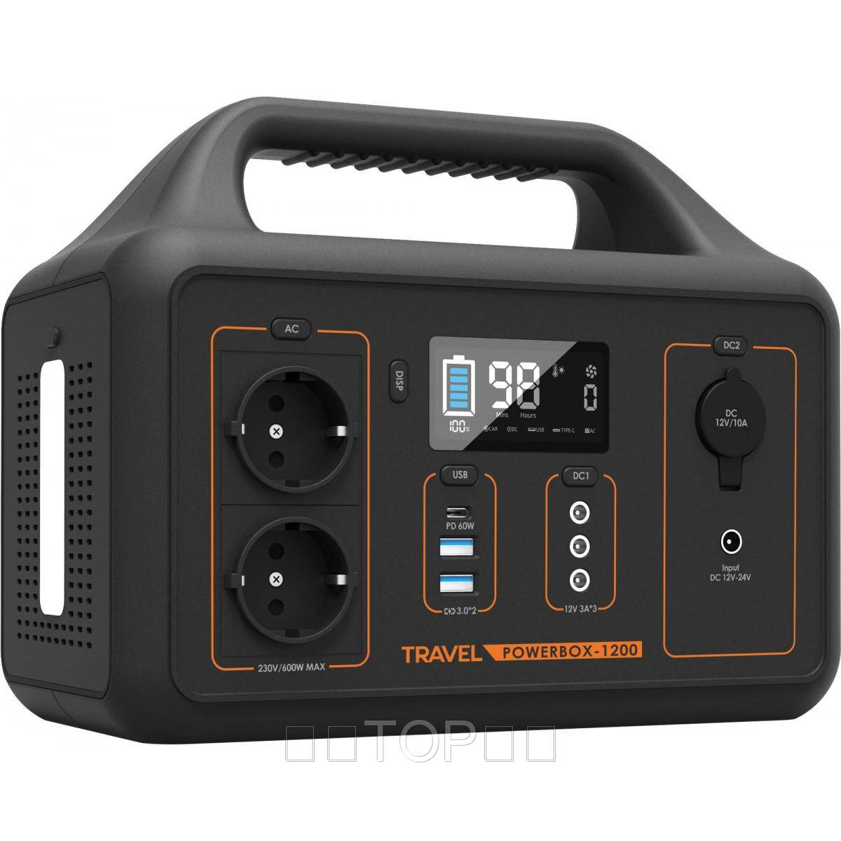 Портативная Электростанция Volt Polska TRAVEL POWERBOX 1200 (600W ...