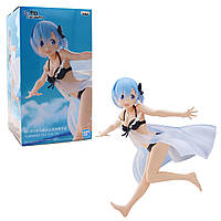 Фигурка Banpresto Жизнь в альтернативном мире с нуля Рем Re:Zero Rem 18 см WST RZ R 252