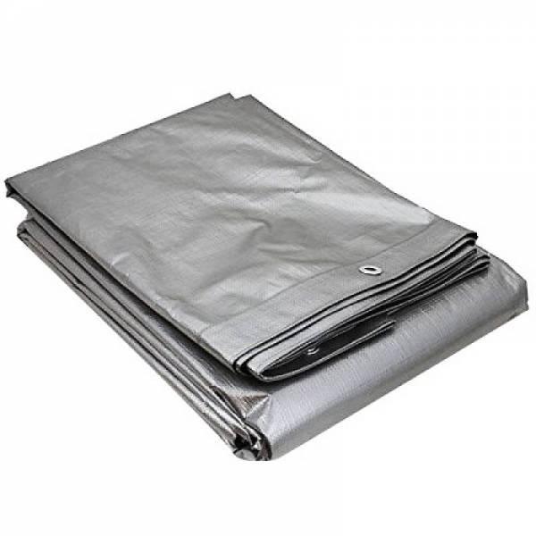 Тент поліпропіленовий 2х3 150гм.на м кв. сірий, фото 1