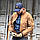 Бейсболка зимова Helikon-Tex® BBC Winter Cap - Shark Skin - Navy Blue, фото 5
