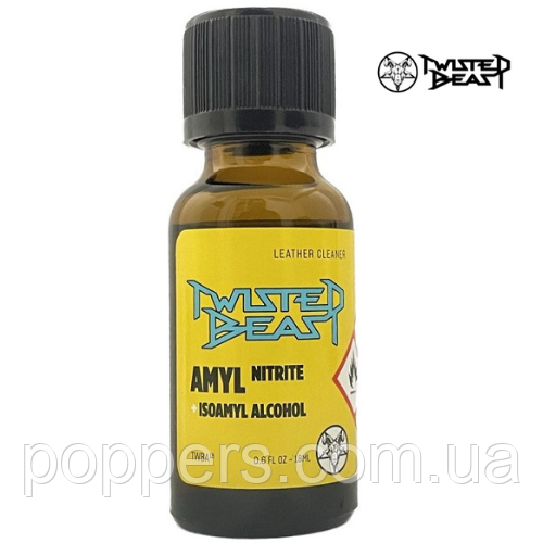 Poppers / попперс Twisted Beast Amyl 18ml United Kingdom