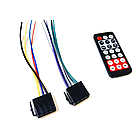 Автомагнітола MP3-3886 ISO, 1DIN+BT з сенсорним дисплеєм та пультом / Магнітола в машину з LED підсвічуванням, фото 8