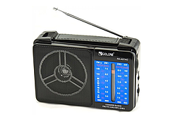 Радіоприймач багатодіапазонний мережевий GOLON RX-A07AC, FM/AM/SW(1-2), 220 V, 2хD (3V)