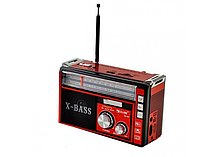Радіоприймач багатодіапазонний мережевий GOLON RX-381/382, FM/AM/SW(1-2), 220 V, 2хD (3V)