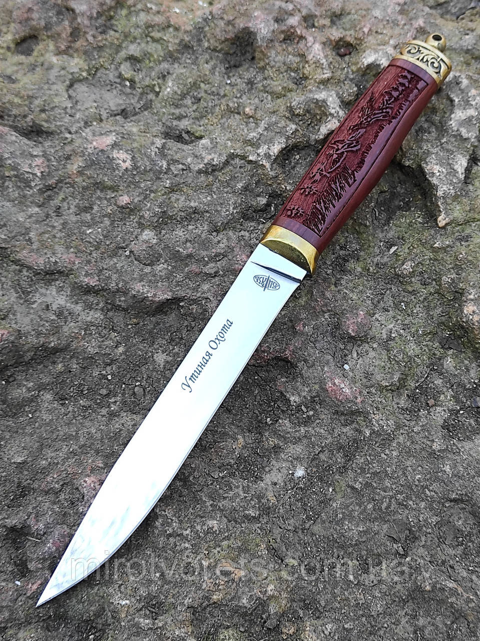 Ніж Вітязь "Качине полювання", 65Х13, +paracord
