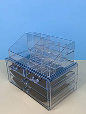 Акриловий органайзер для косметики CX-6704 Cosmetic Storage Box, прозорий, фото 5