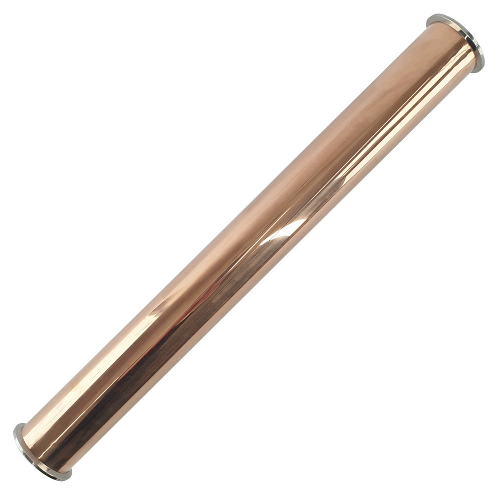 Мідна царга 3" Ø76 мм, L 500 мм ″Kors Professional cuprum″ мідь М1