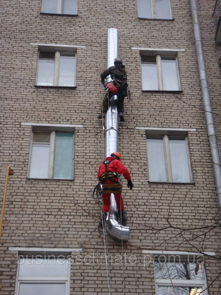 Монтаж оцинкованных шиберов. Киевская область - фото 3 - id-p1786406354