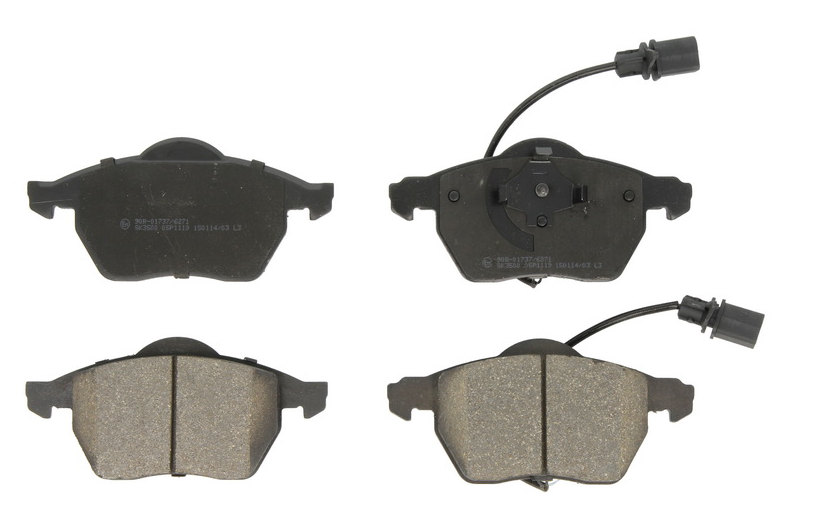 Гальмівні колодки передні PASSAT B5 A4 A6 SUPERB виробник LPR Італія