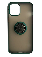 Накладка "Ring Case 3in1" IPHONE 12 PRO MAX DARK GREEN