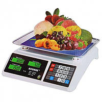Электронные весы для торговли Alfasonik TS P6-416 до 50 кг, весы с аккумуляторные для торговли, весы торговые