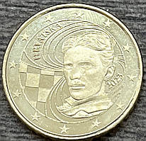 Монета Хорватії 50 євроцентів 2023 г