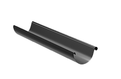Жолоб водостічної системи Forostina 2 м  ⁇  128 мм  ⁇  RAL 9005