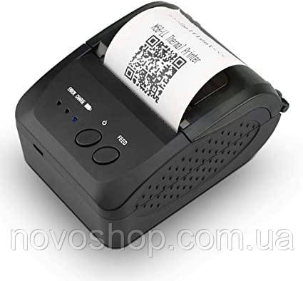 POS-5809DD Бездротовий термопринтер із прийомом Bluetooth Портативний POS-принтер