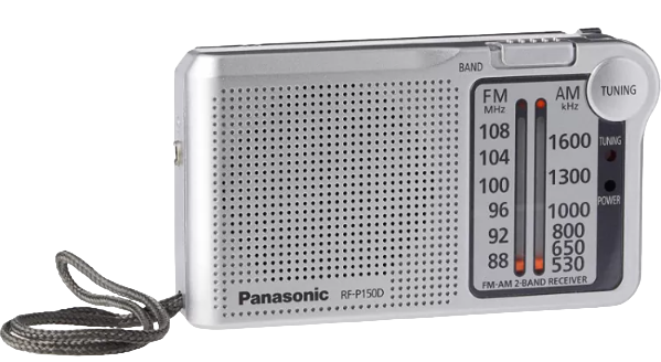 Купить Портативный радиоприемник Panasonic RF-P150DEG-S | радио ...