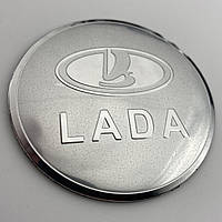 Наклейка для колпачков с логотипом Lada Лада 56 мм