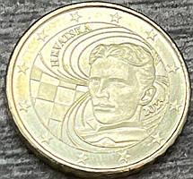 Монета Хорватії 10 євроцентів 2023 г