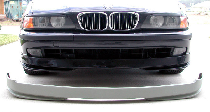Накладка на передний бампер БМВ Е39 "АС Schnitzer" (До рестайл), Юбка передняя BMW E39