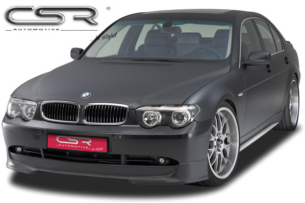 Накладка на передній бампер BMW 7 E65, Губа передня БМВ Е65