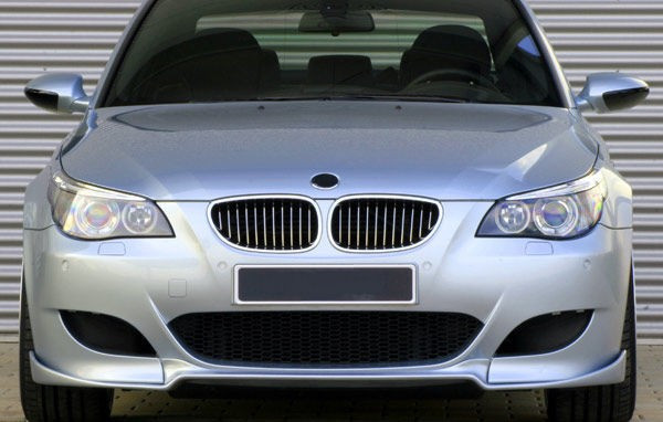 Накладка на передній бампер BMW E60 M5, БМВ Е60 М5 стиль Hartge