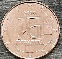 Монета Хорватії 5 євроцентів 2023 г